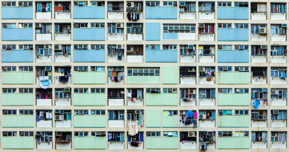 low income building in Mexico